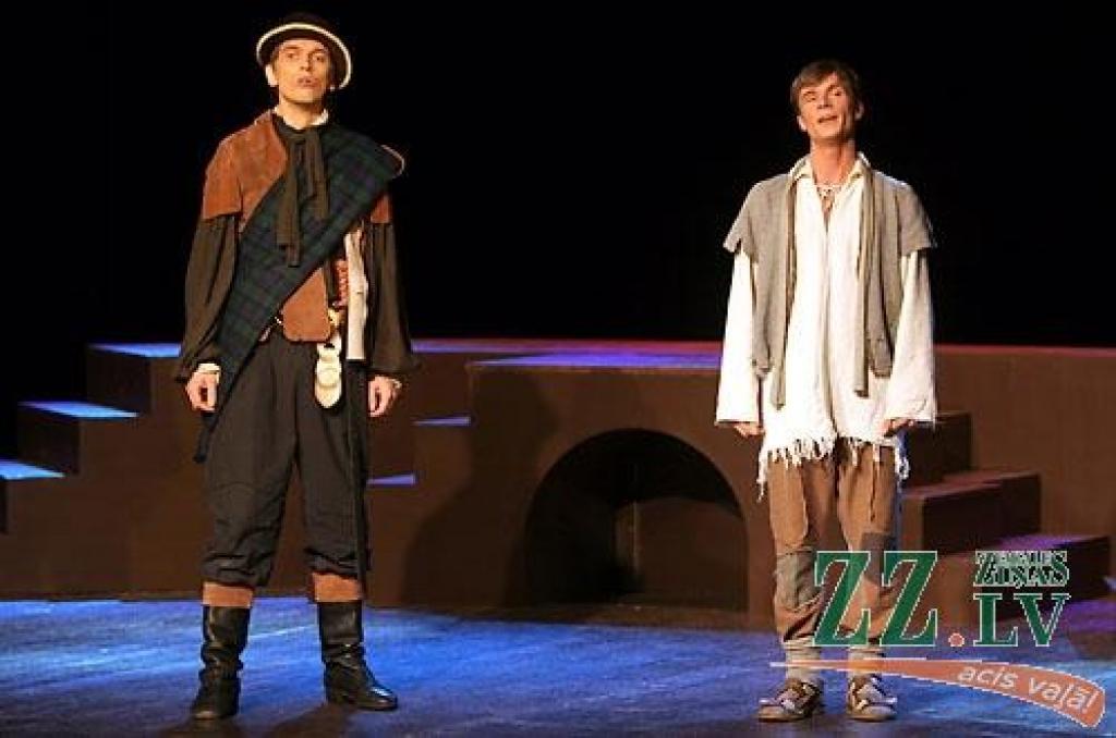Sestdienas vakarā pilsētas kultūras namā notika pirmizrāde Ādolfa Alunāna Jelgavas teātra iestudējumam – Marka Tvena «Princis un ubaga zēns». Pirms izrādes teātra galvenās režisores Lūcijas Ņefedovas izteiktā vēlēšanās – «gribas, lai...