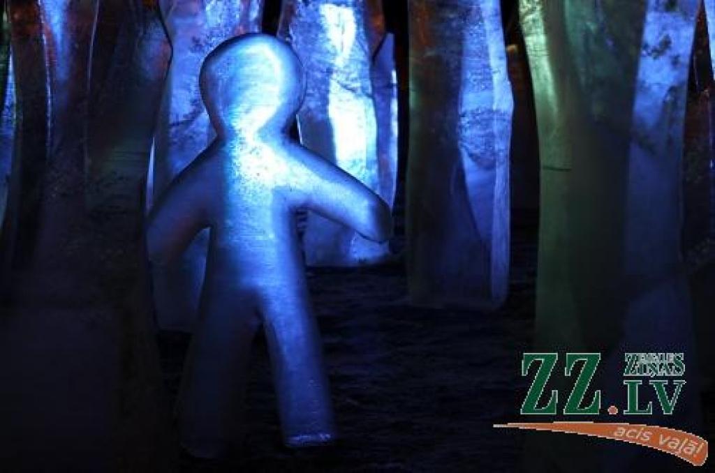 Uzvaras parkā ar krāšņu uguns šovu un izgaismotu ledus skulptūru parādi noslēdzies 11.Starptautiskais ledus skulptūru festivāls, kam šogad bija dots nosaukums «Mīlas galaktika». Fotoreportāžā no sestdienas vakara - ko šāgada grandiozajam...