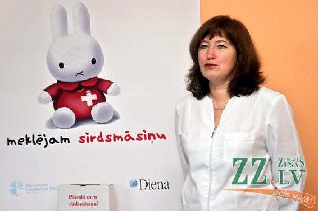 Trešdien Jelgavas pilsētas slimnīcas Bērnu nodaļā tika dots starts akcijai «Meklējam sirdsmāsiņu», kuras patronese ir Valsts prezidenta Valda Zatlera kundze Lilita.