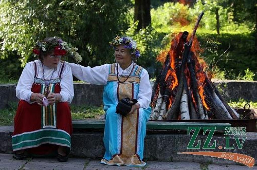 Slāvu vasaras saulgriežu svētki «Kupalle» Pils salā.