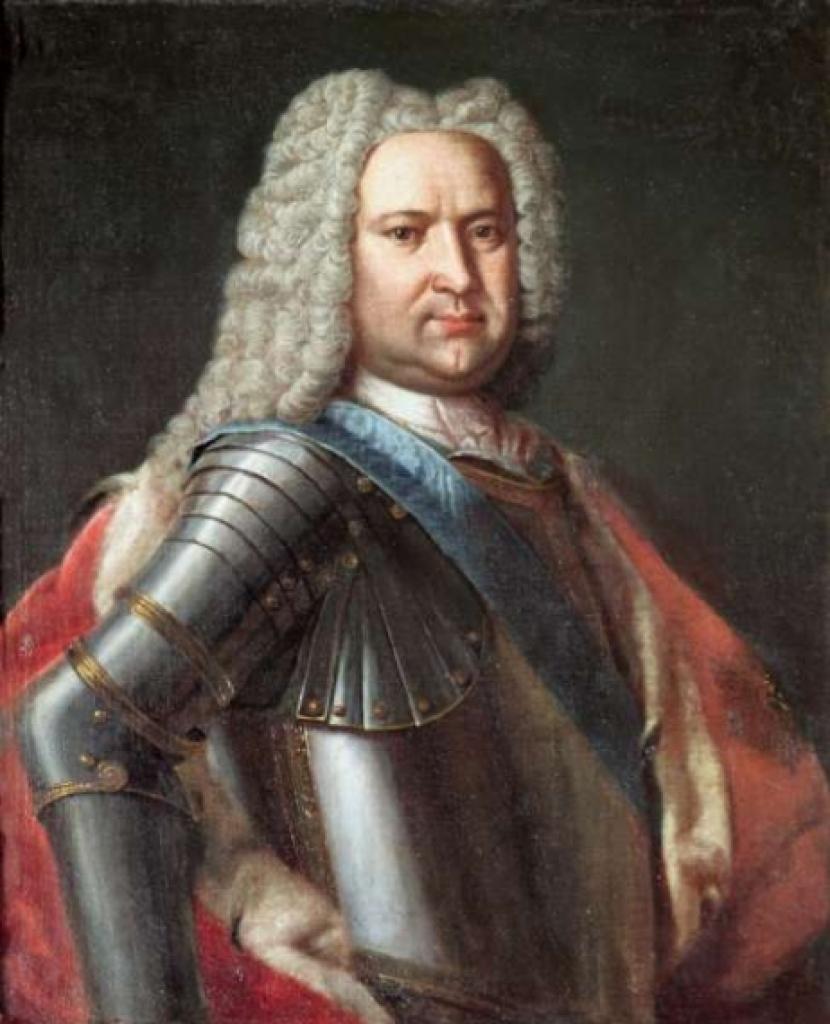 Grāfs Ernsts Johans Bīrons (1690-1772) – Kurzemes un Zemgales hercogs no Kalnciema muižas Bīronu dinastijas, hercoga Pētera tēvs. No Rundāles pils muzeja krājuma.
Autors: portāla zz.lv redaktors