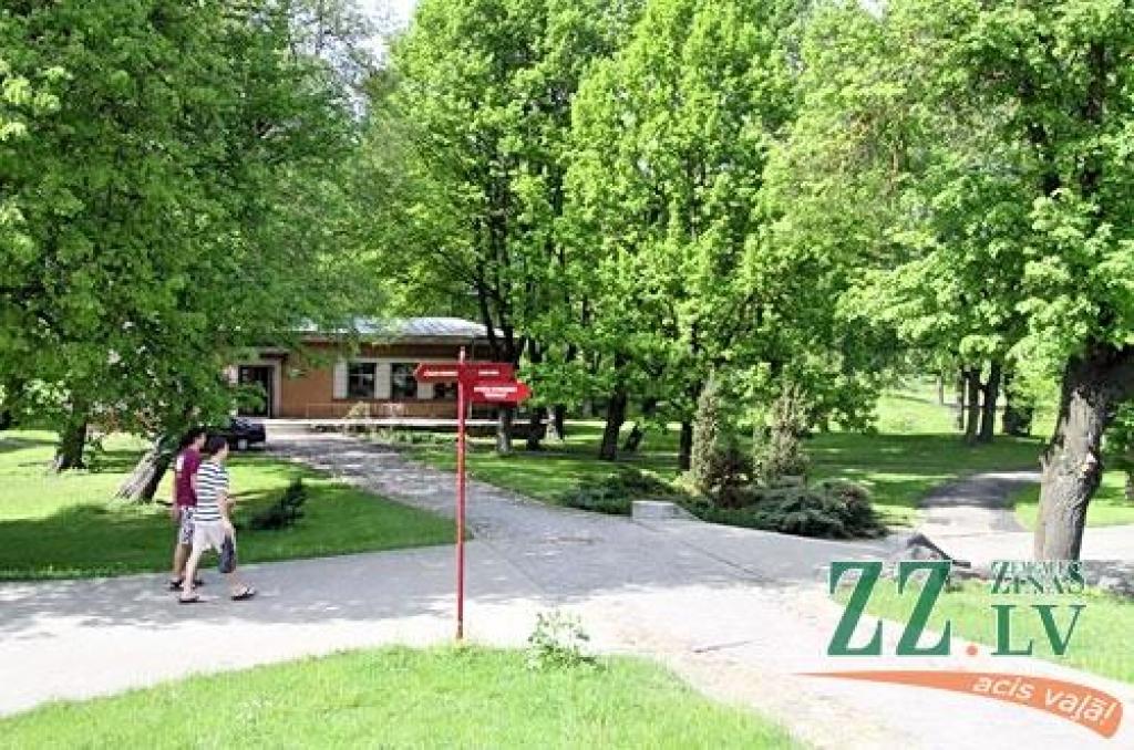 Kaut arī paviljona ēka Jelgavas pils parkā mūsdienās zināma kā LLU Studentu kluba mājvieta, bet tā būvēta kā restorāns. Vecajā attēlā redzam, ka arī agrāk ap to vietu atradies restorāns ar kolonnu terasi - tas bija «Sans Souci» (franču...