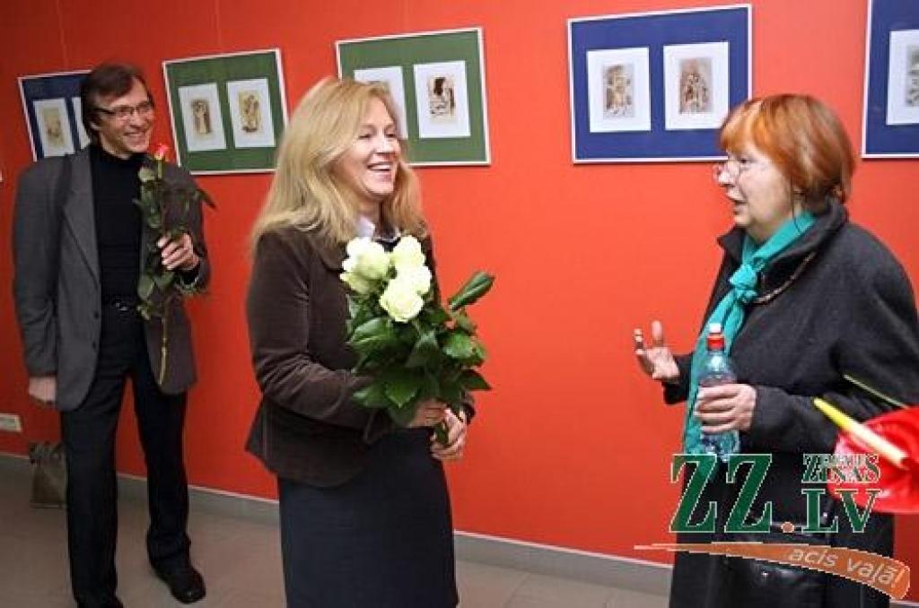 Ceturtdien Jelgavas Zinātniskās bibliotēkas galerijā atklāja Baņutas Ancānes Viljama Šekspīra sonetiem veidoto ilustrāciju izstādi. Tā ir pirmā mākslinieces viesošanās mūsu pilsētā. Šie darbi pagājušā gadsimta 90.gadu otrajā pusē tapa kā...