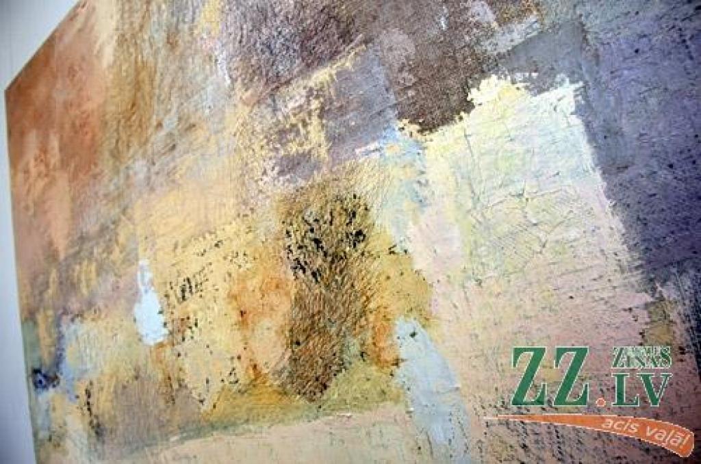 Jelgavas vecpilsētas galerijā «Suņa taka» jauna ekspozīcija – gleznotājas Baibas Ūlandes personālizstāde «Laiks dārzam, dārza darbi».