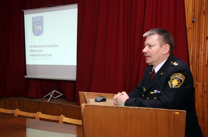 Zemgales reģiona policijas pārvaldes priekšnieks Haralds Laidiņš