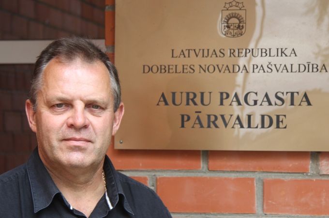 Jānis Ozoliņš Auru pagasta pārvaldi vada kopš reģionālās reformas 2009. gadā.