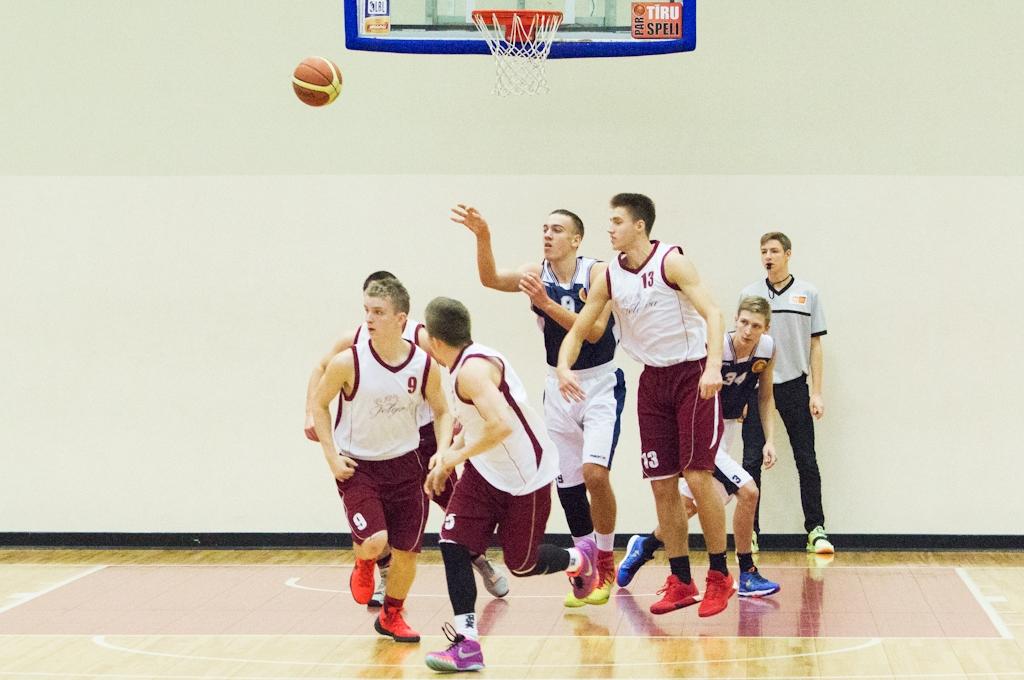 U17 vecuma grupas spēle Jelgava–Madona