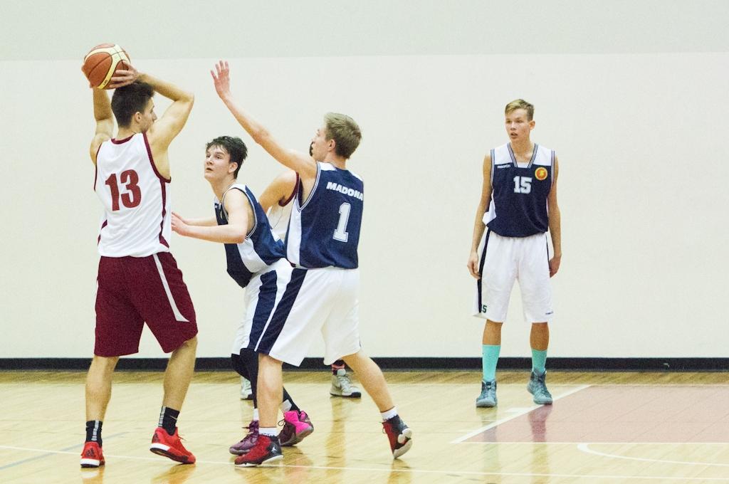 U17 vecuma grupas spēle Jelgava–Madona