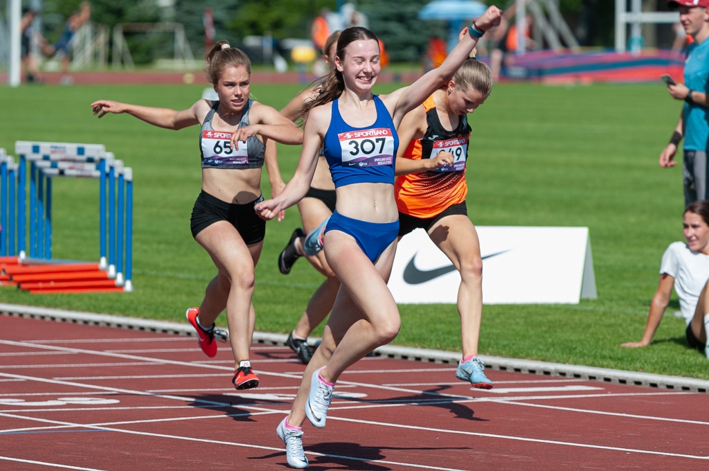 Jelgavas čempionāts vieglatlētikā - 100 m skrējiens