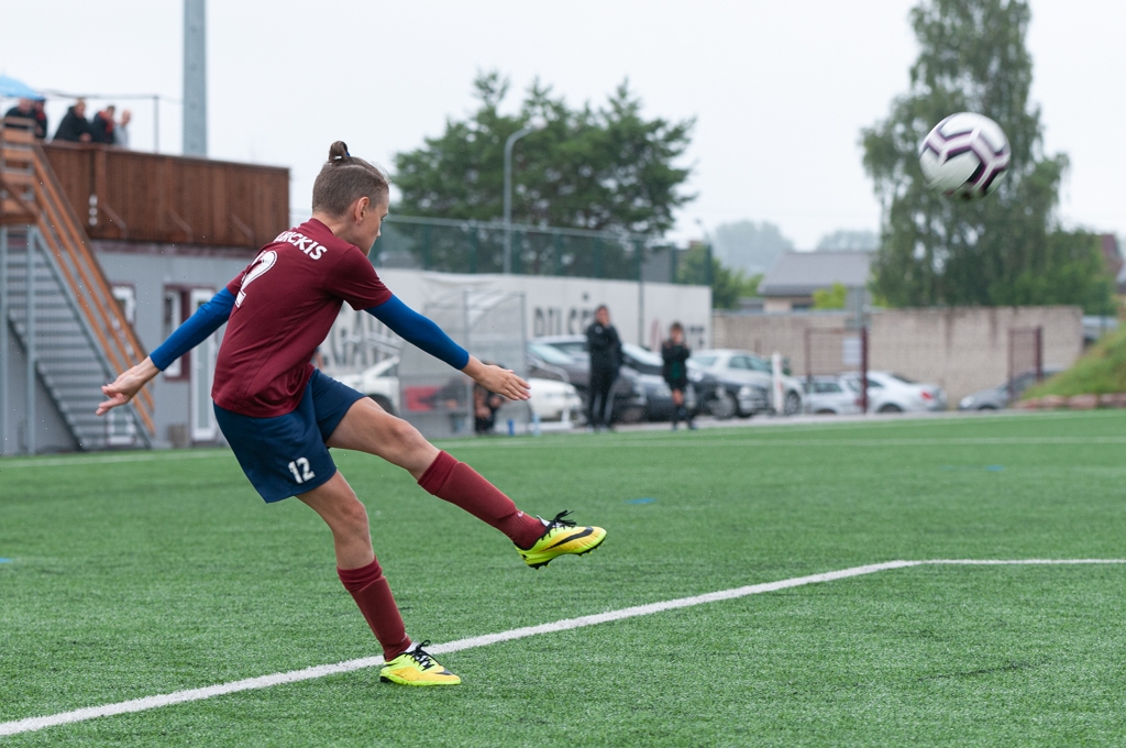 Latvijas futbola Attīstības līgas U13 D grupas spēle starp “FS Jelgava” un “Auda” 2020. gada 9. jūlijā