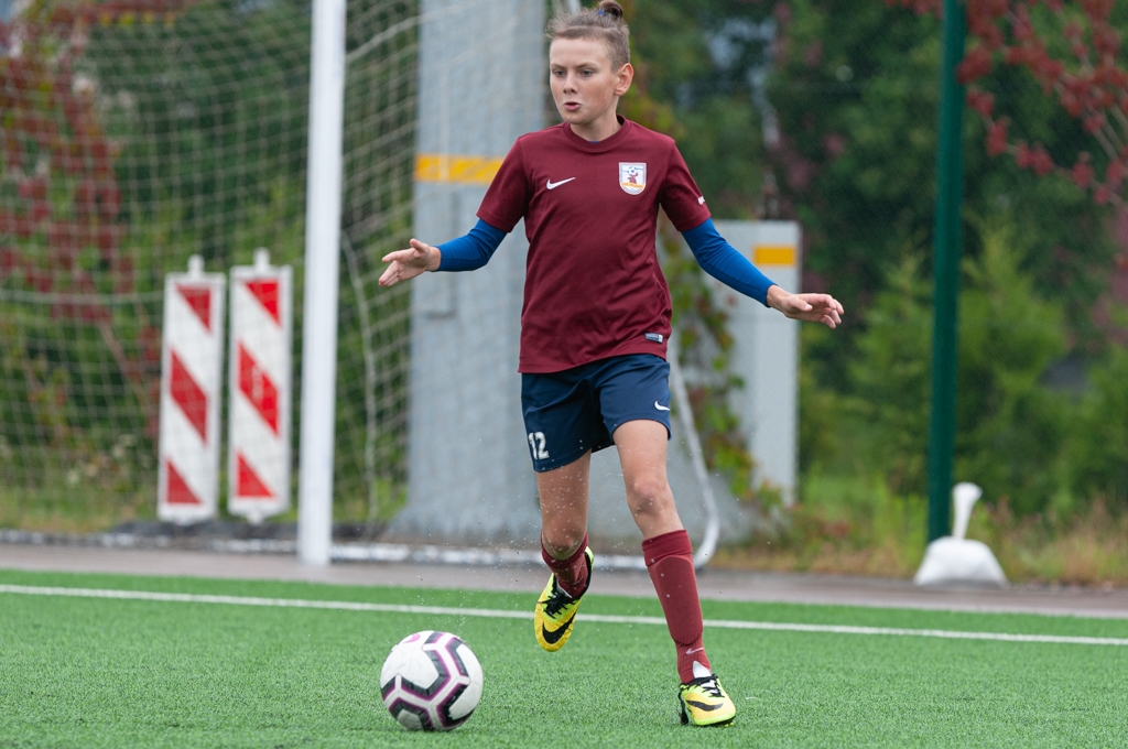 Latvijas futbola Attīstības līgas U13 D grupas spēle starp “FS Jelgava” un “Auda” 2020. gada 9. jūlijā