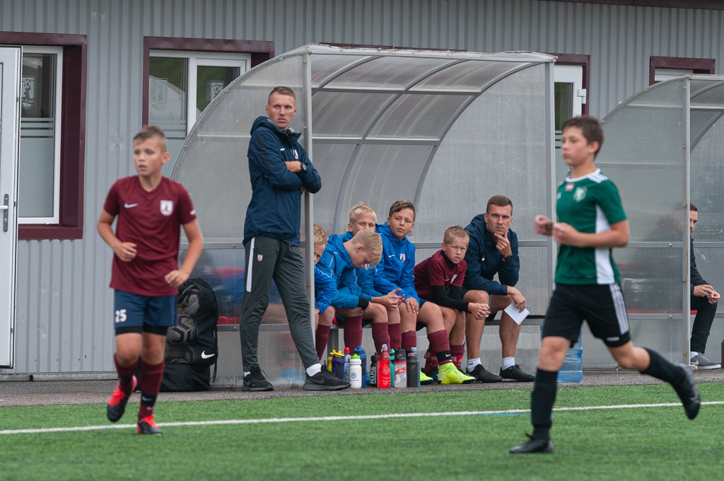 Latvijas futbola Attīstības līgas U13 D grupas spēle starp “FS Jelgava” un “Auda” 2020. gada 9. jūlijā