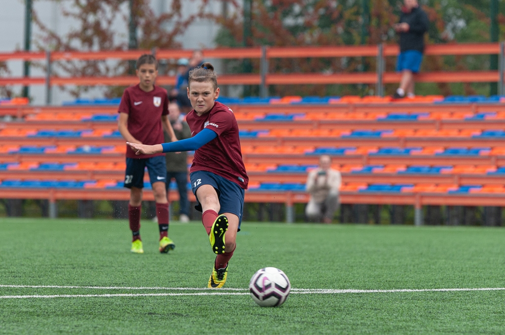 Latvijas futbola Attīstības līgas U13 D grupas spēle starp “FS Jelgava” un “Auda” 2020. gada 9. jūlijā