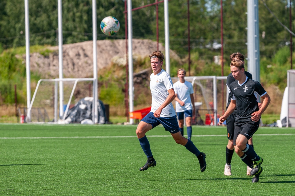 Jaunatnes čempionāta futbolā meistarības grupas U-18 vecuma jauniešu otrās kārtas spēle starp FS “Jelgava” un Jēkabpils SS komandām 2020. gada 15. jūlijā