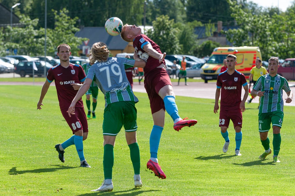 Optibet Virslīgas spēle starp FK “Jelgava” un FK “Tukums 2000/TSS” Zemgales Olimpiskā centrā 2020. gada 26. jūlijā