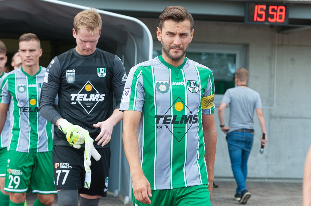 Optibet Virslīgas spēle starp FK “Jelgava” un FK “Tukums 2000/TSS” Zemgales Olimpiskā centrā 2020. gada 26. jūlijā