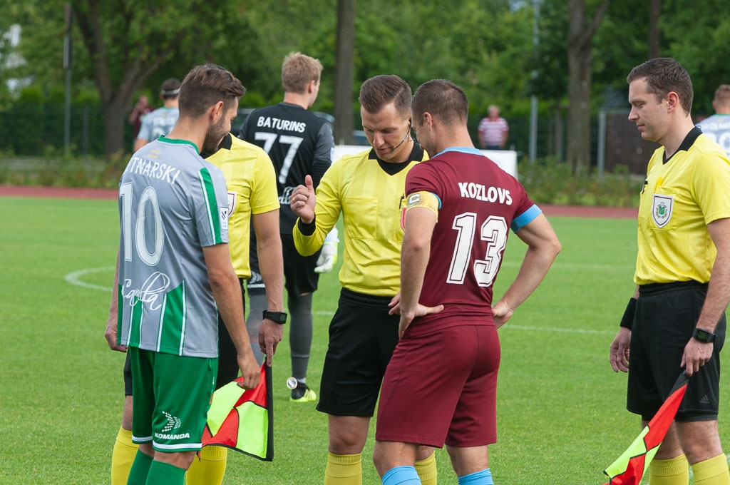 Optibet Virslīgas spēle starp FK “Jelgava” un FK “Tukums 2000/TSS” Zemgales Olimpiskā centrā 2020. gada 26. jūlijā