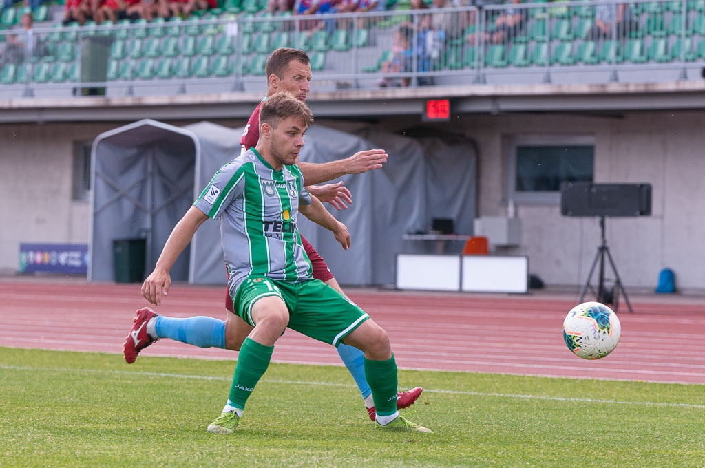 Optibet Virslīgas spēle starp FK “Jelgava” un FK “Tukums 2000/TSS” Zemgales Olimpiskā centrā 2020. gada 26. jūlijā