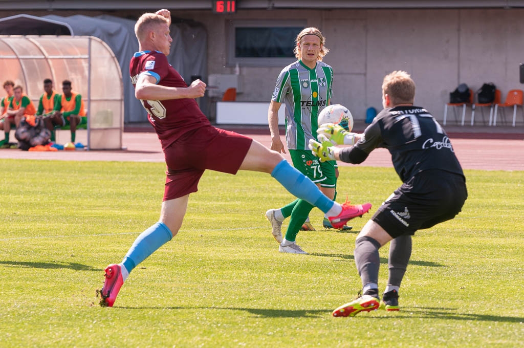 Optibet Virslīgas spēle starp FK “Jelgava” un FK “Tukums 2000/TSS” Zemgales Olimpiskā centrā 2020. gada 26. jūlijā