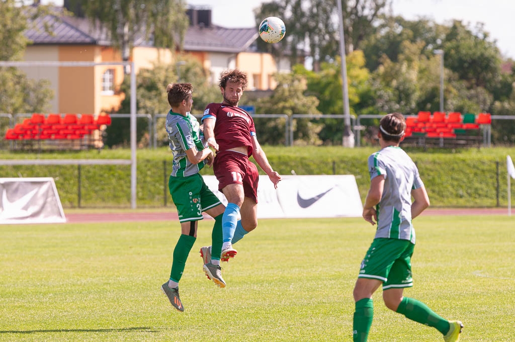 Optibet Virslīgas spēle starp FK “Jelgava” un FK “Tukums 2000/TSS” Zemgales Olimpiskā centrā 2020. gada 26. jūlijā