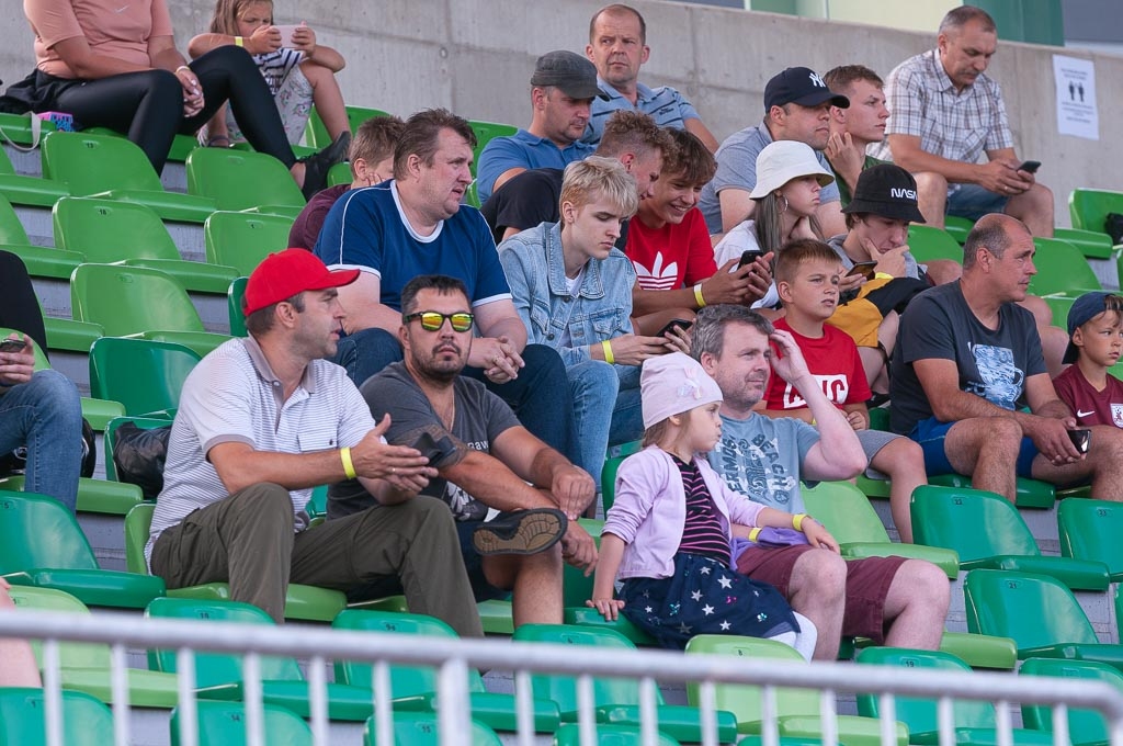Optibet Virslīgas spēle starp FK “Jelgava” un FK “Tukums 2000/TSS” Zemgales Olimpiskā centrā 2020. gada 26. jūlijā