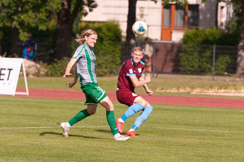Optibet Virslīgas spēle starp FK “Jelgava” un FK “Tukums 2000/TSS” Zemgales Olimpiskā centrā 2020. gada 26. jūlijā