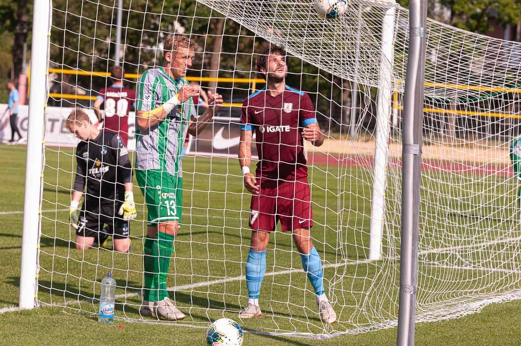 Optibet Virslīgas spēle starp FK “Jelgava” un FK “Tukums 2000/TSS” Zemgales Olimpiskā centrā 2020. gada 26. jūlijā
