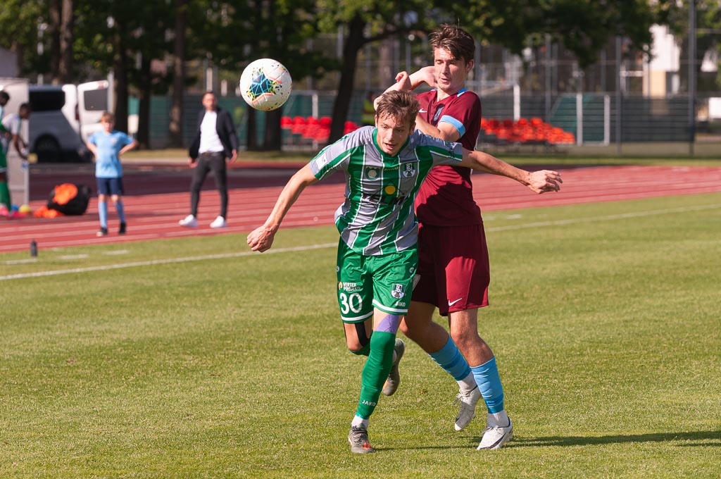 Optibet Virslīgas spēle starp FK “Jelgava” un FK “Tukums 2000/TSS” Zemgales Olimpiskā centrā 2020. gada 26. jūlijā