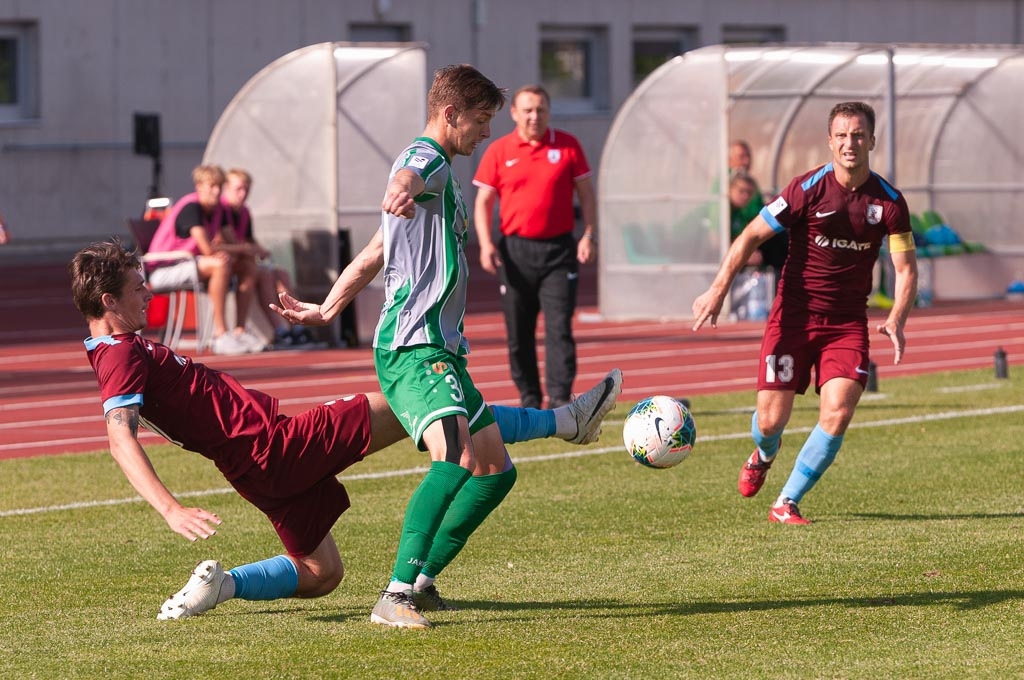 Optibet Virslīgas spēle starp FK “Jelgava” un FK “Tukums 2000/TSS” Zemgales Olimpiskā centrā 2020. gada 26. jūlijā