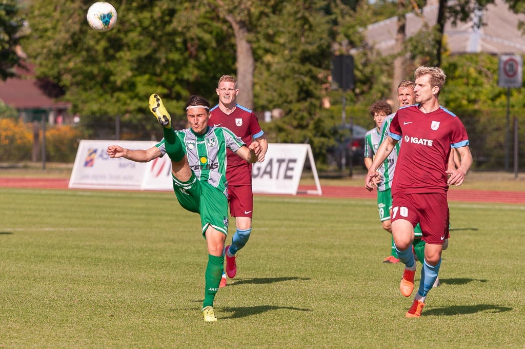Optibet Virslīgas spēle starp FK “Jelgava” un FK “Tukums 2000/TSS” Zemgales Olimpiskā centrā 2020. gada 26. jūlijā