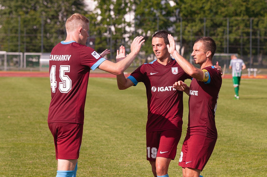 Optibet Virslīgas spēle starp FK “Jelgava” un FK “Tukums 2000/TSS” Zemgales Olimpiskā centrā 2020. gada 26. jūlijā