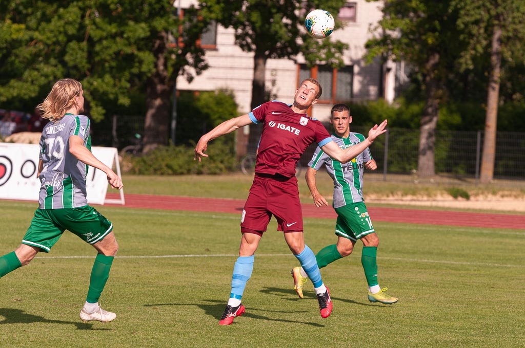Optibet Virslīgas spēle starp FK “Jelgava” un FK “Tukums 2000/TSS” Zemgales Olimpiskā centrā 2020. gada 26. jūlijā