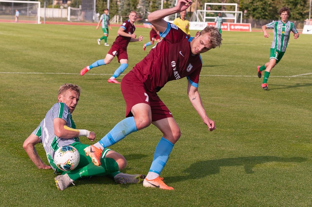 Optibet Virslīgas spēle starp FK “Jelgava” un FK “Tukums 2000/TSS” Zemgales Olimpiskā centrā 2020. gada 26. jūlijā