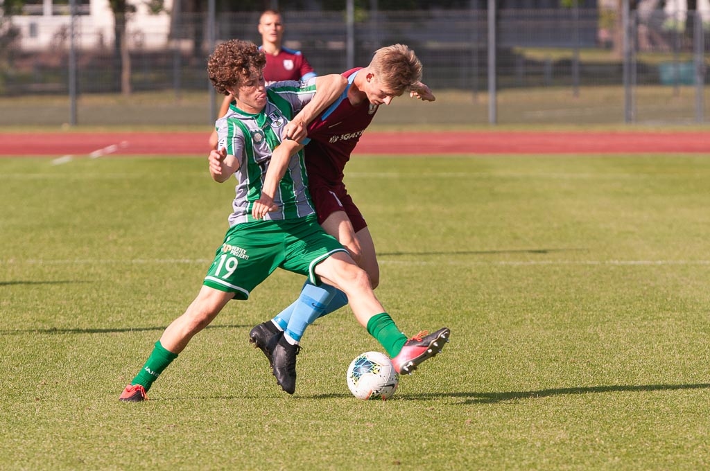 Optibet Virslīgas spēle starp FK “Jelgava” un FK “Tukums 2000/TSS” Zemgales Olimpiskā centrā 2020. gada 26. jūlijā