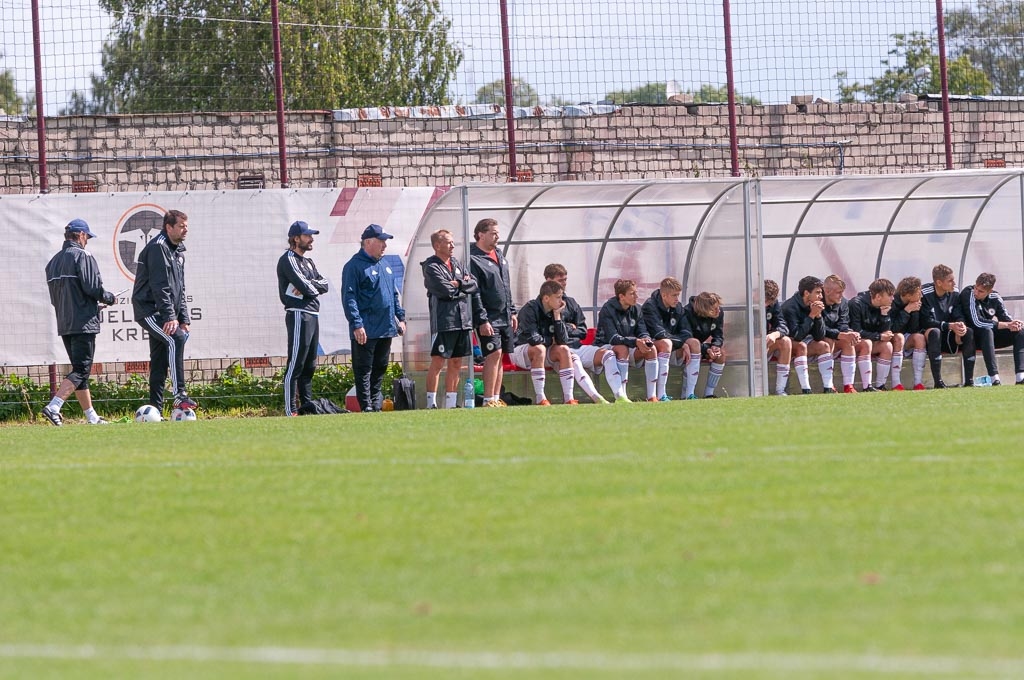 Latvijas U-17 futbola izlases rezervistu soliņš
