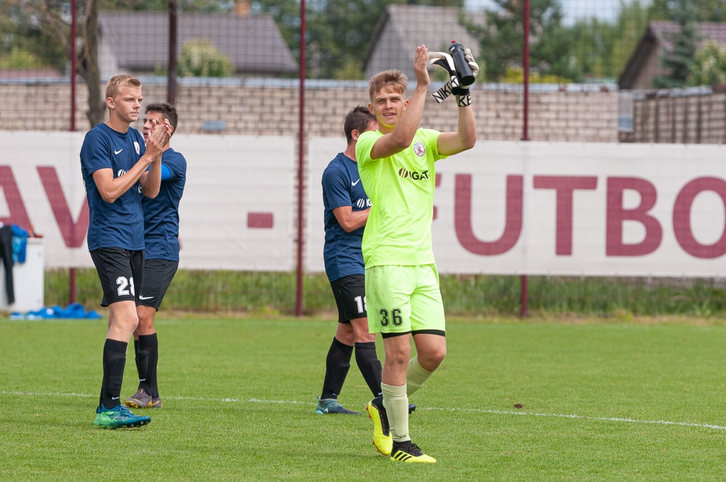FS "Jelgava" vārtsargs Niks Iesalnieks