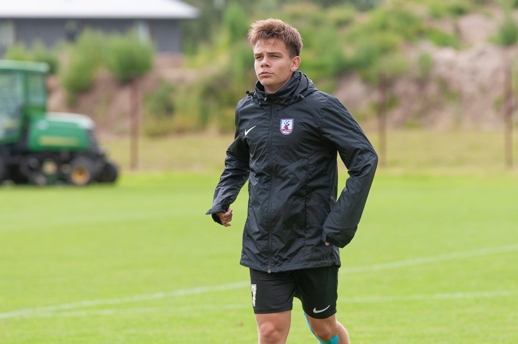 FS "Jelgava" uzbrucējs Vladislavs Žihs