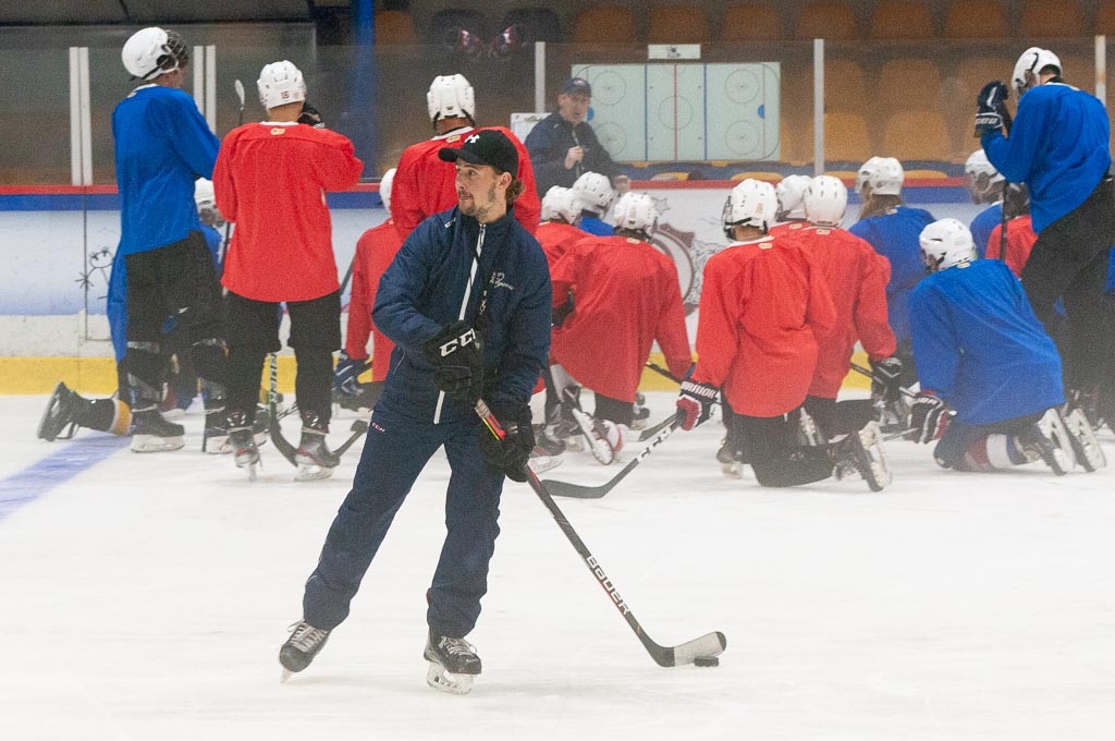 Kristaps Namiķis - HK "Zemgale Juniors" ledus treniņš