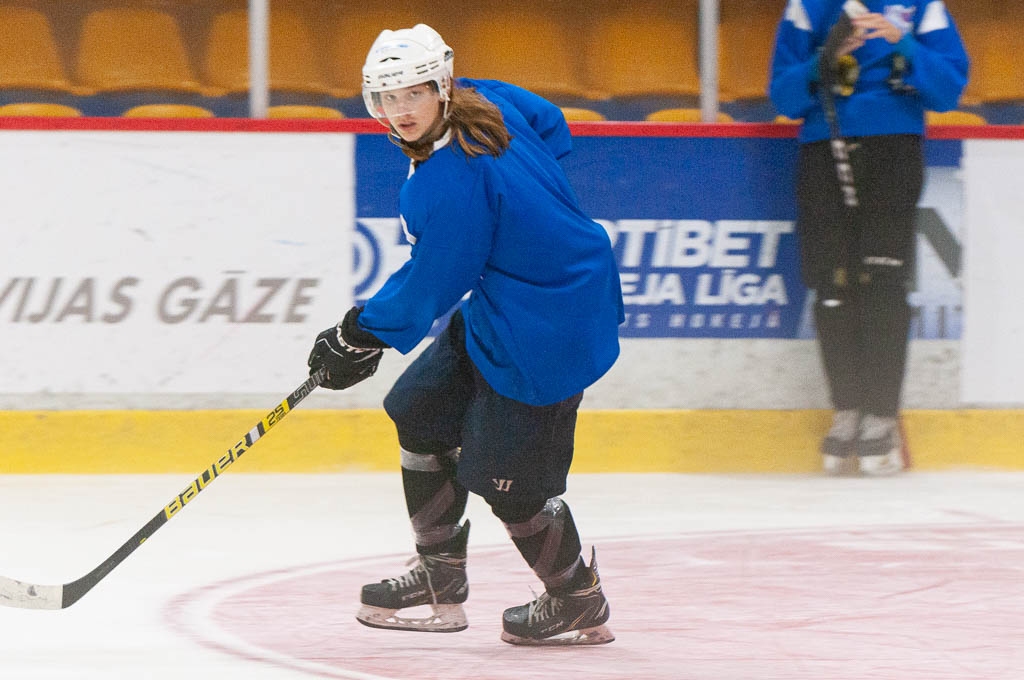 Kaspars Mendziņš - HK "Zemgale Juniors" ledus treniņš