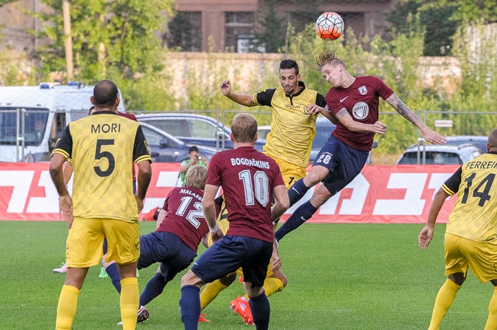 UEFA Eiropas līgā kvalifikācijas kārtas spēle: FK "Jelgava" - "Beitar Jerusalem” FC 28.7.2016.