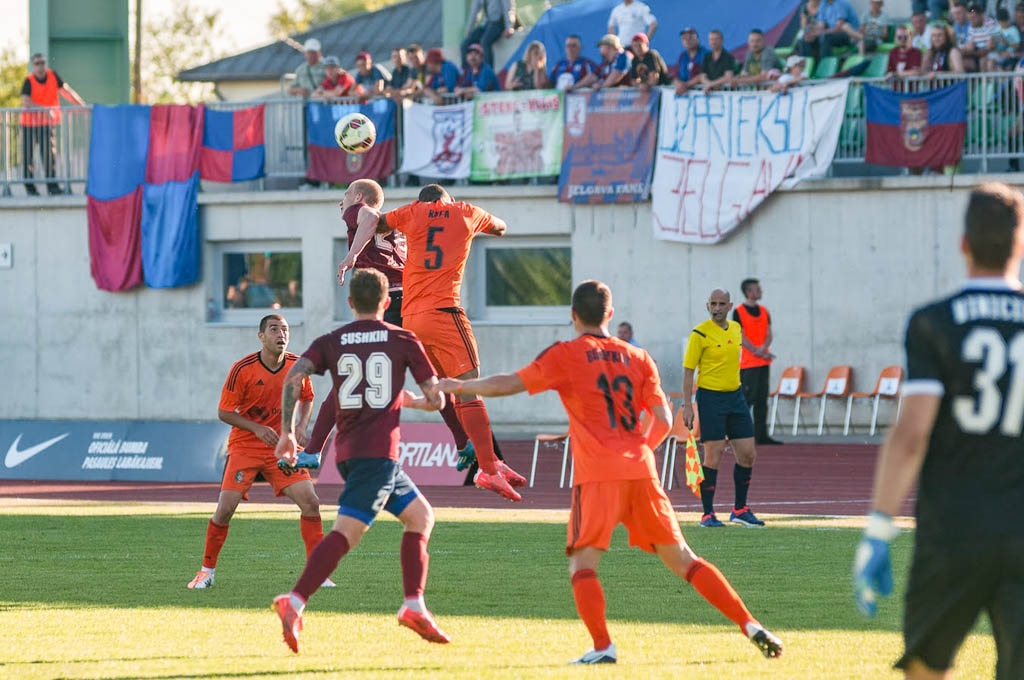 UEFA Eiropas līgā kvalifikācijas kārtas spēle: FK "Jelgava" - PFC “Litex Lovech" 2.7.2015.