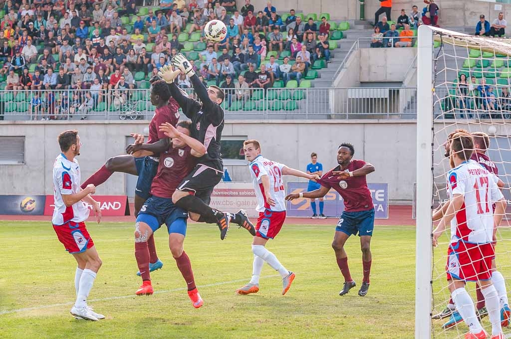UEFA Eiropas līgā kvalifikācijas kārtas spēle: FK "Jelgava" - FK “Rabotnički" 16.7.2015.