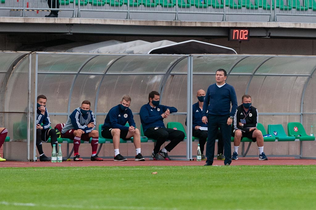Latvijas U-21 izlases galvenais treneris Aleksandrs Basovs