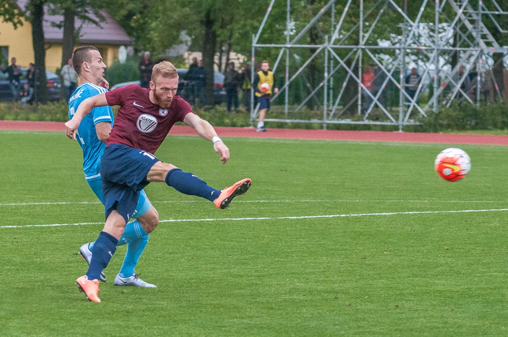 Boris Bogdaškins gūst izšķirošos vārtus pret Bratislavas “Slovan” 21.07.2016.